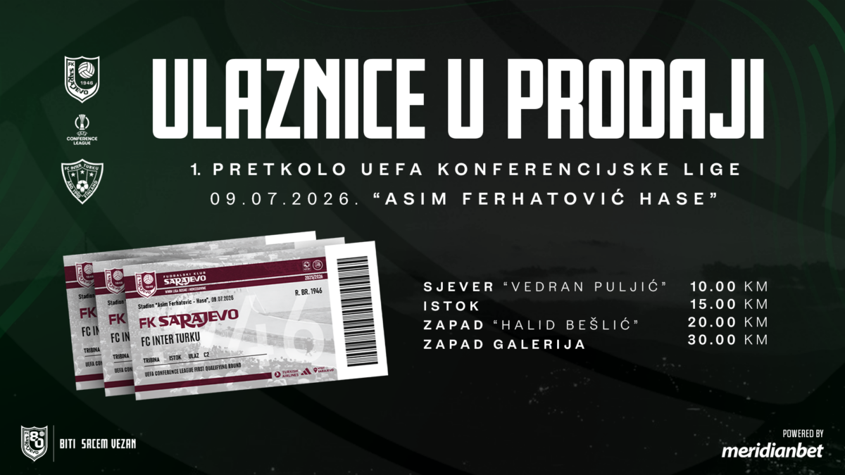 FK Sarajevo - FC Inter Turku