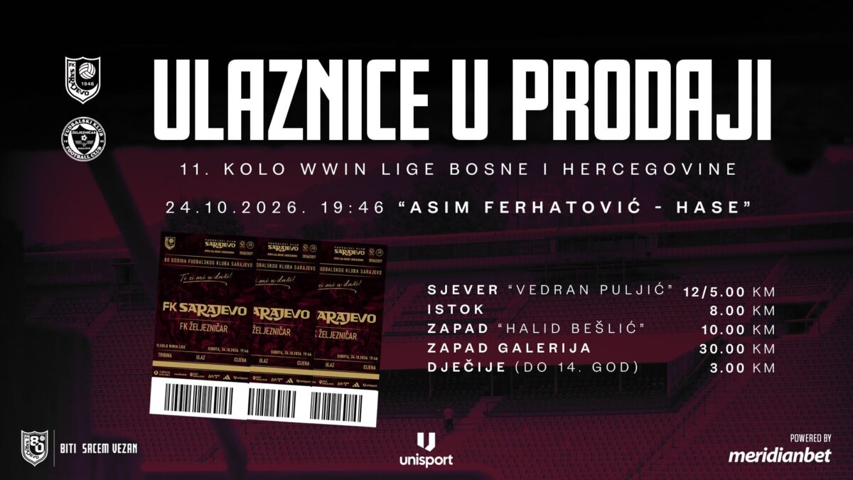 FK Sarajevo vs. FK Željezničar